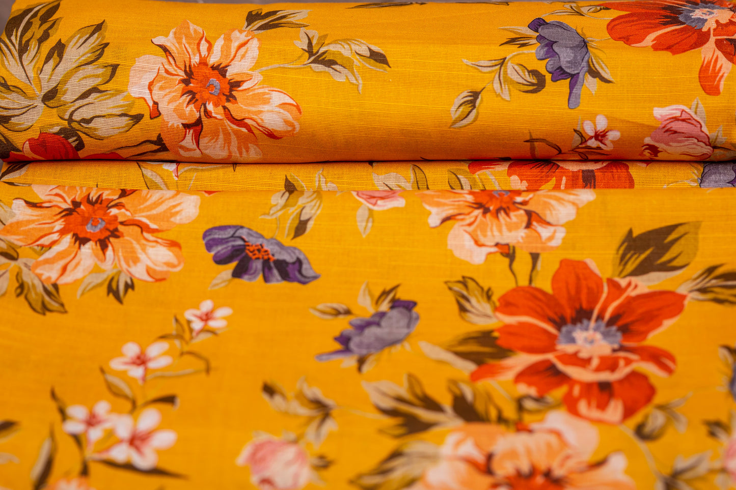 Anaya All Over Print Khaddar Shirt&Trouser-2PC