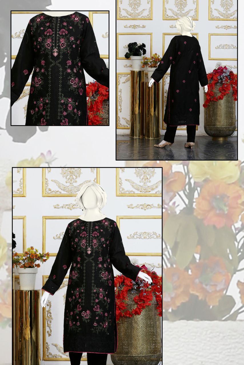 Amber By Anaya noor Emb Khaddar-3PC