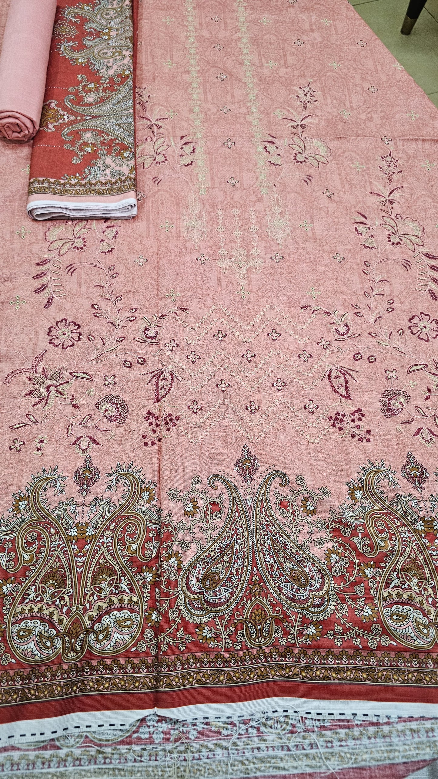 Anaya Noor 3-Pcs Emb Khaddar