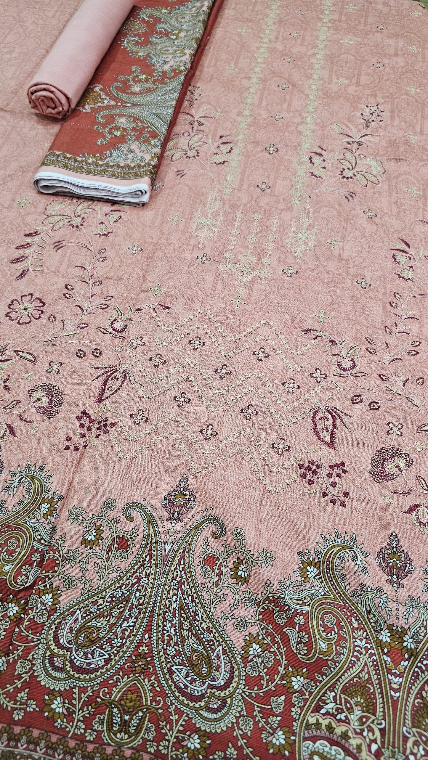 Anaya Noor 3-Pcs Emb Khaddar