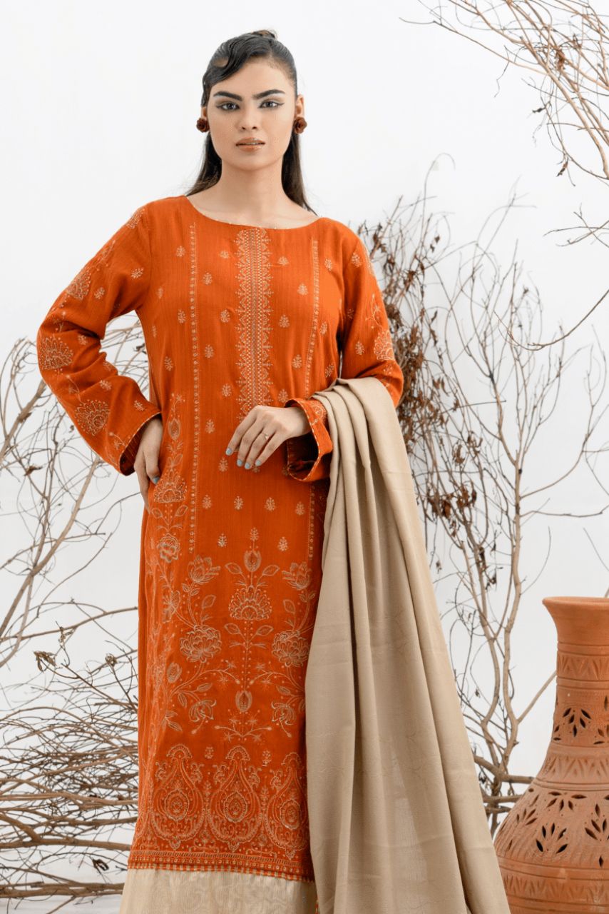 Ayfer By Anaya Noor 3-Pcs Marina Jacquard