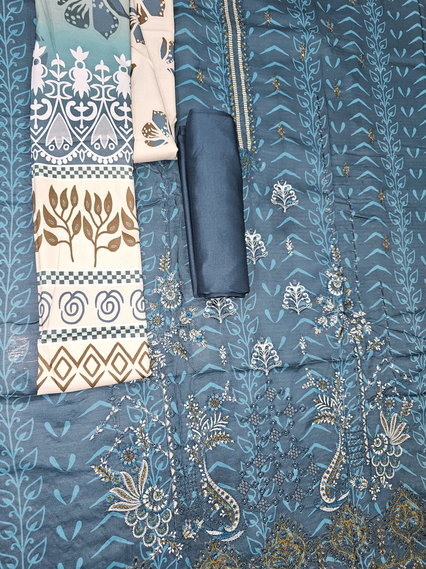 Falak by Anaya Noor Viscose bana Doria-3PC