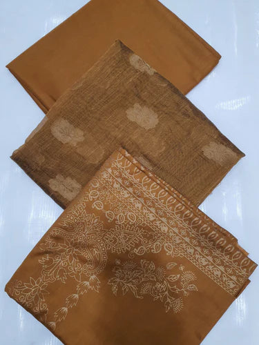 Anaya Gold Print Lawn-3PC