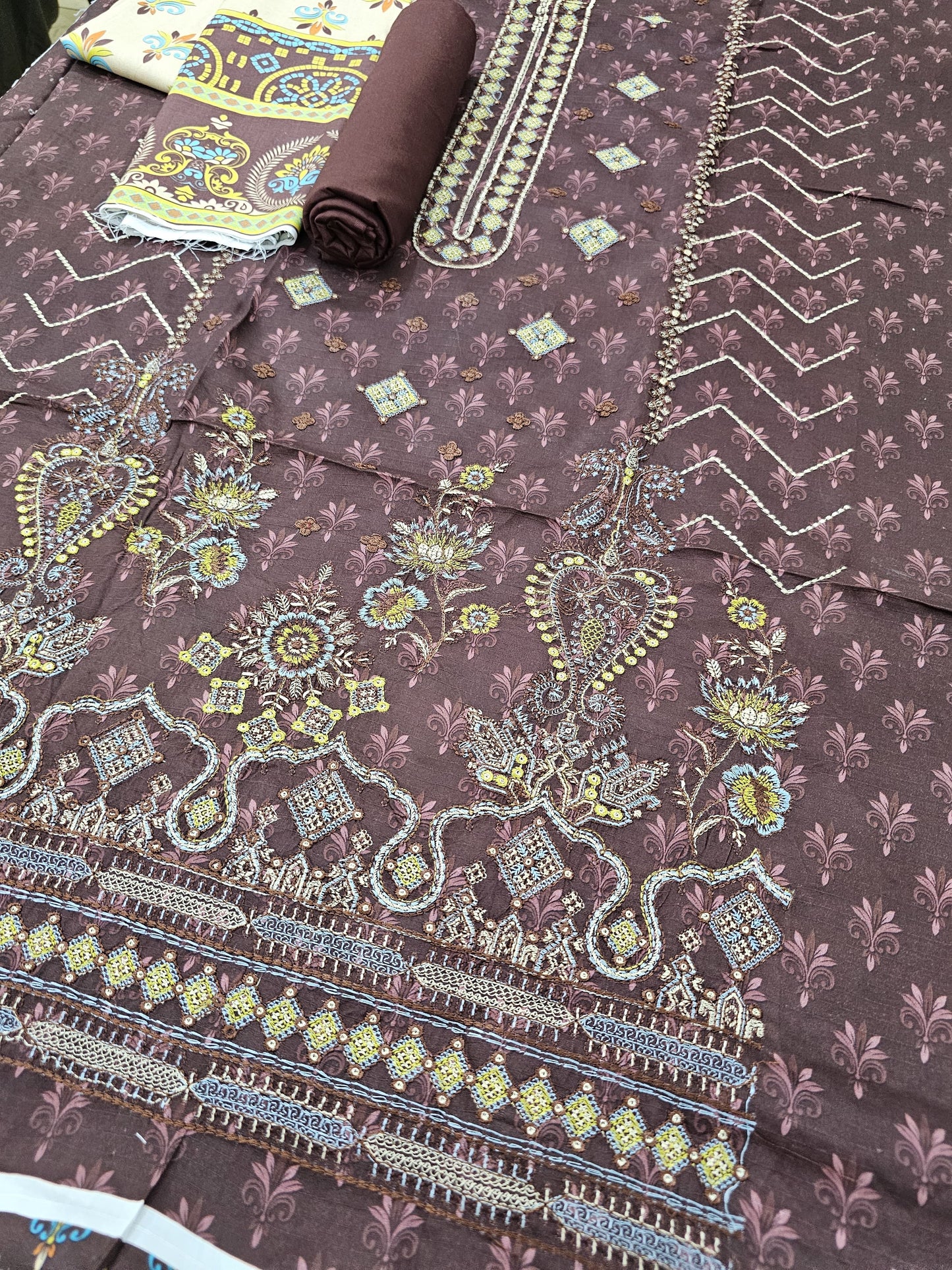 Falak by Anaya Noor Viscose bana Doria-3PC