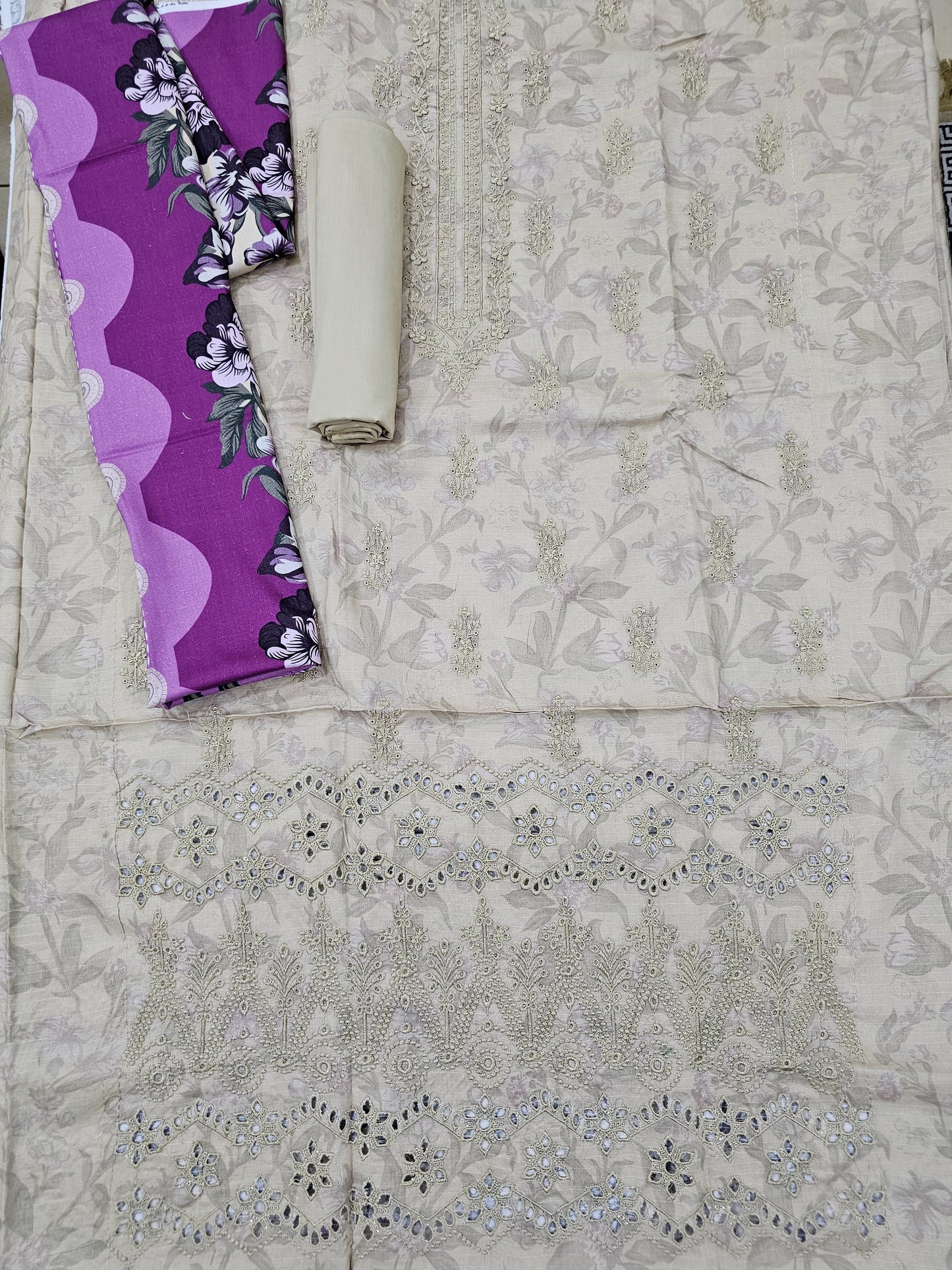 Falak by Anaya Noor Viscose bana Doria-3PC