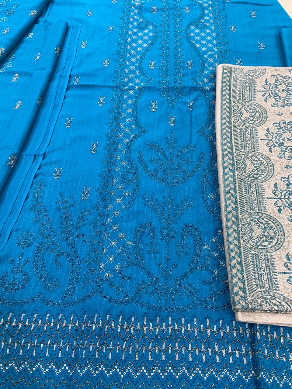 Ayfer By Anaya Noor 3-Pcs Marina Jacquard