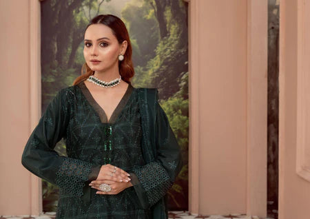 Cotton Kari By Anaya Emb Chickankari-3PC