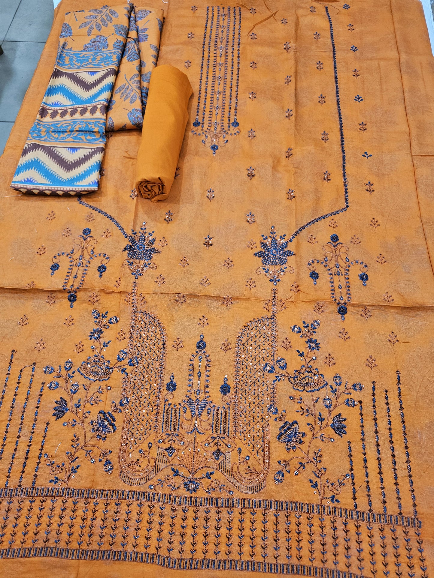 Falak by Anaya Noor Viscose bana Doria-3PC