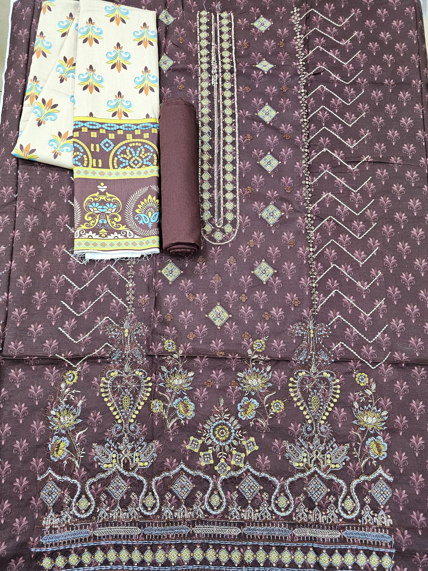 Falak by Anaya Noor Viscose bana Doria-3PC