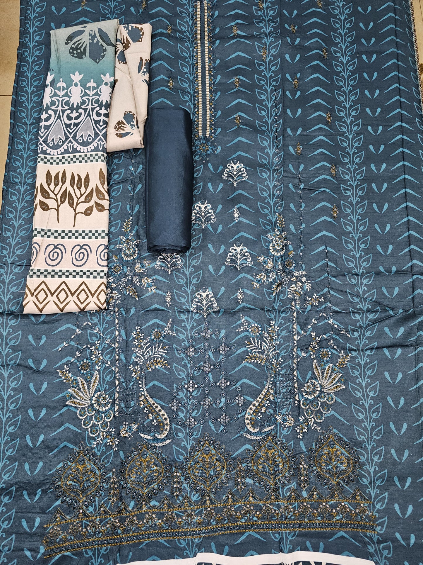 Falak by Anaya Noor Viscose bana Doria-3PC