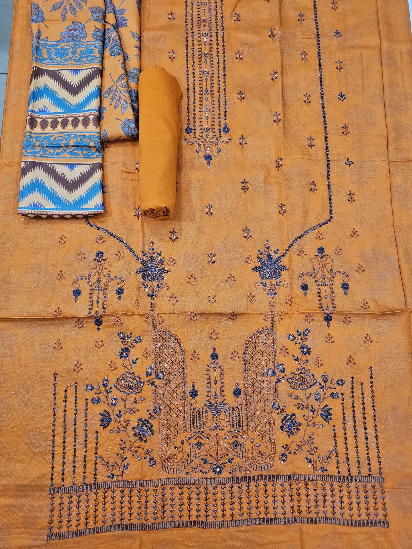 Falak by Anaya Noor Viscose bana Doria-3PC