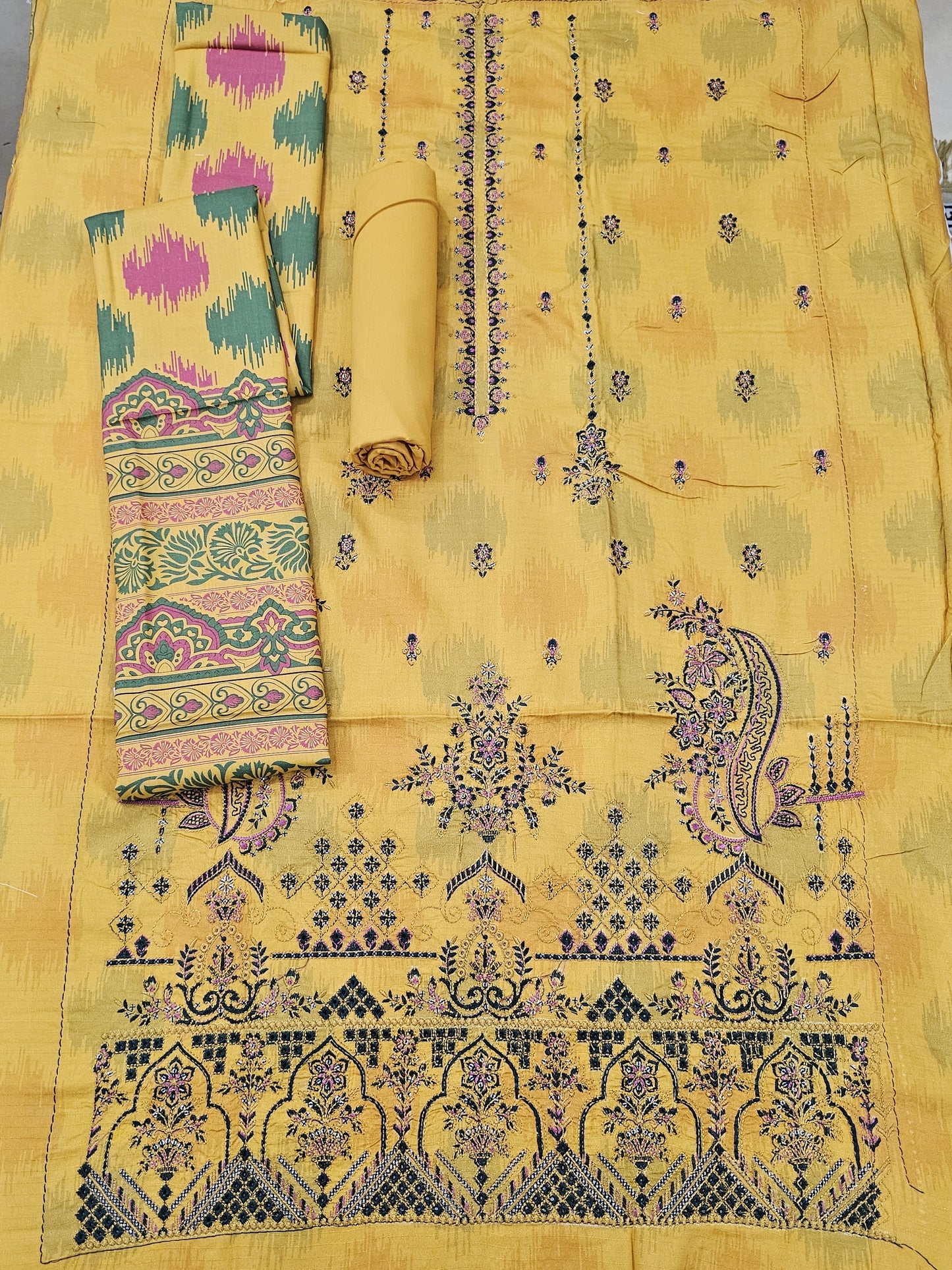 Falak by Anaya Noor Viscose bana Doria-3PC