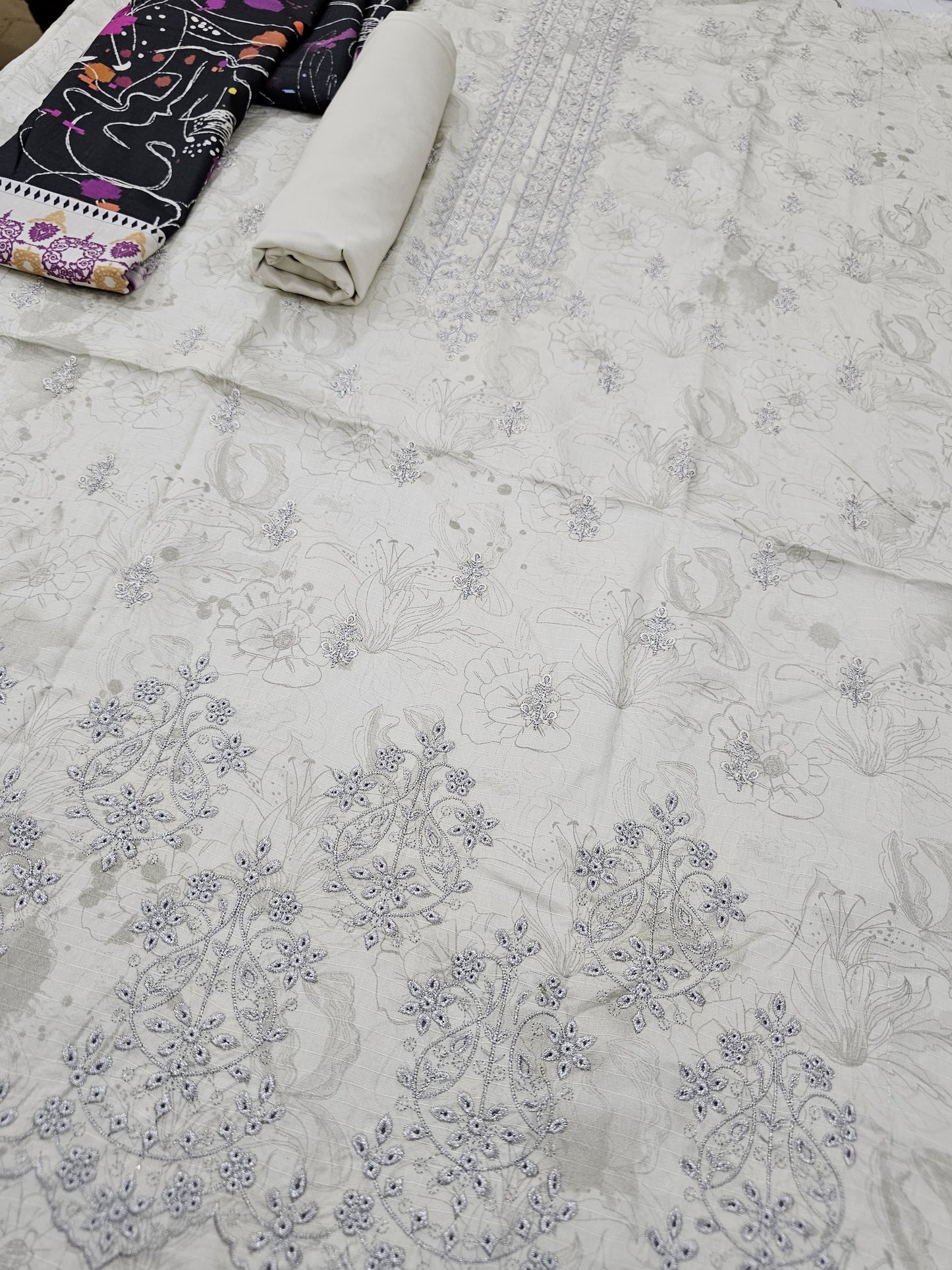 Falak by Anaya Noor Viscose bana Doria-3PC