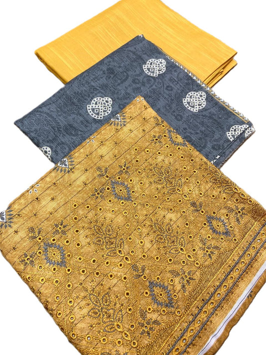 Jaipuri Khaddar By Anaya Noor Embroidered Khaddar-3PC