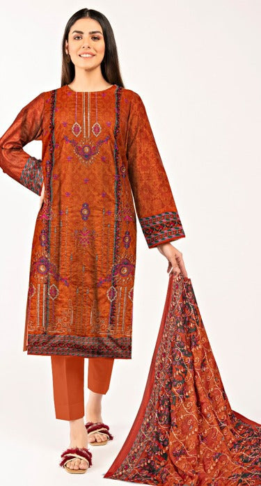 Anaya Emb Lawn-3PC
