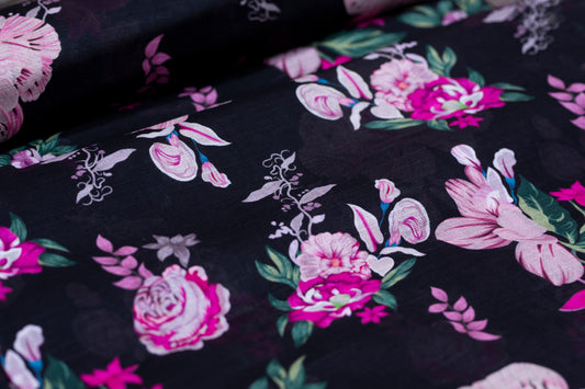 Anaya All Over Print Khaddar Shirt&Trouser-2PC