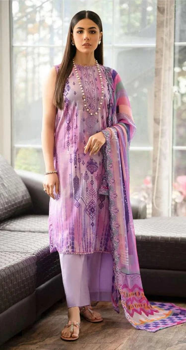 BageGul Printed Lawn-3PC