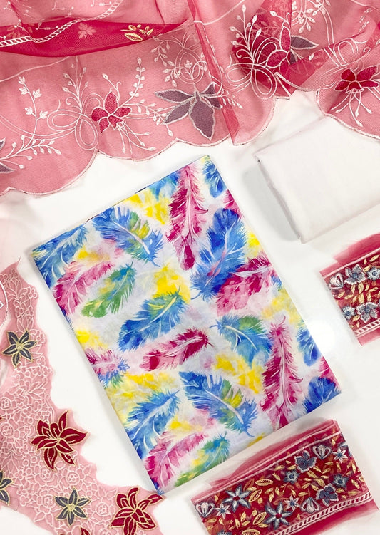 Marvel By Anaya Noor Digital Printed Lawn 3PC