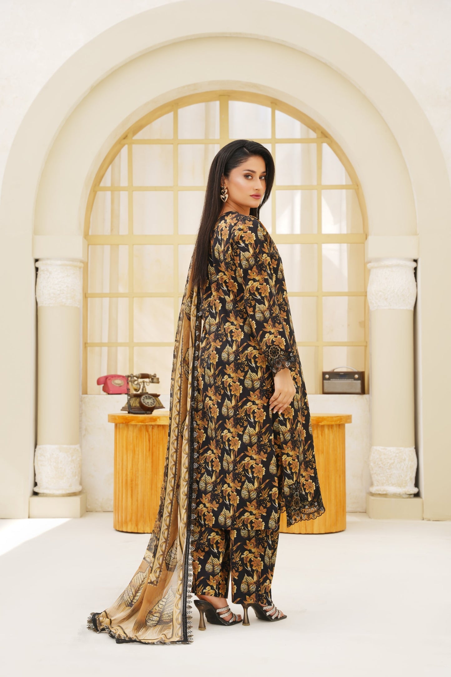 Jashn-e-Baharan J-03 | Emb & Printed