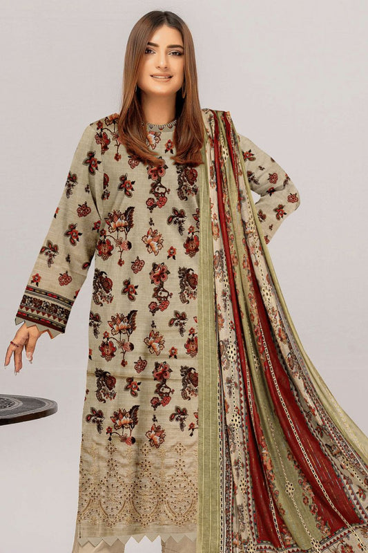 Anaya Emb Ck Lawn-3PC