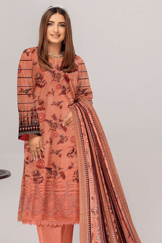 Anaya Emb Ck Lawn-3PC