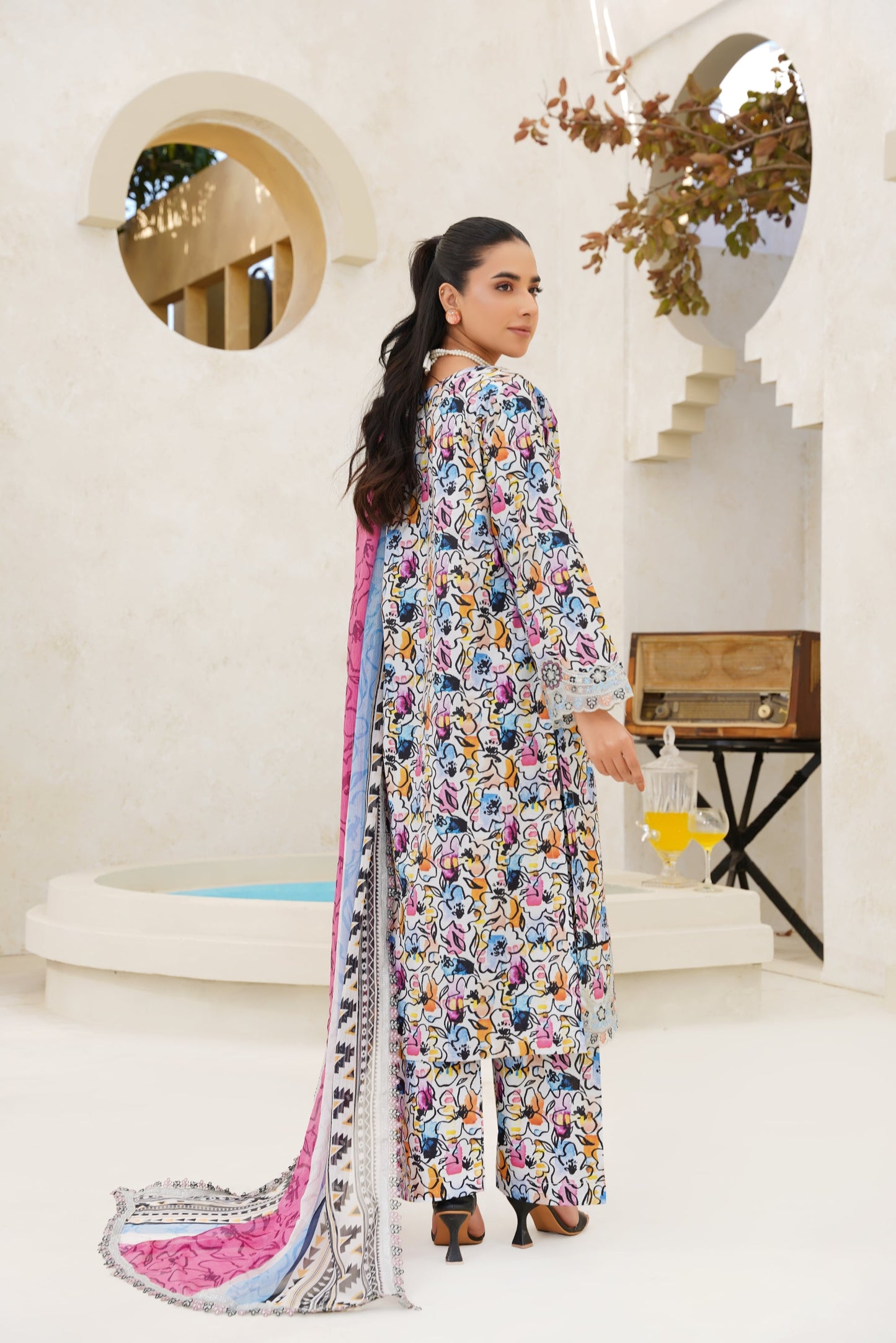 Jashn-e-Baharan J-04 | Emb & Printed