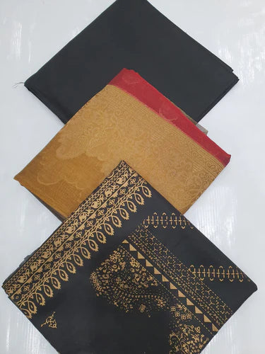 Anaya Gold Print Lawn-3PC