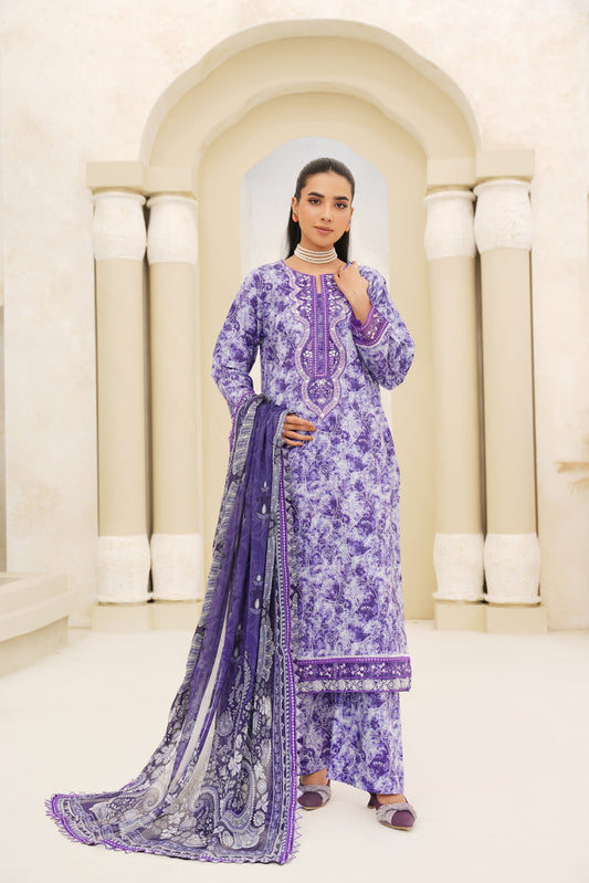 Jashn-e-Baharan J-07 | Emb & Printed