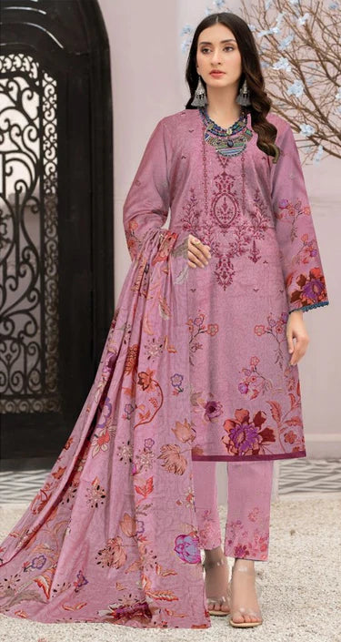 Ziva Printed Lawn-3PC