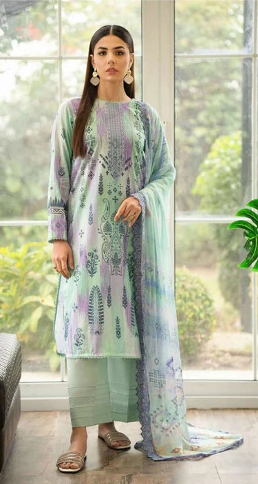 BageGul Printed Lawn-3PC