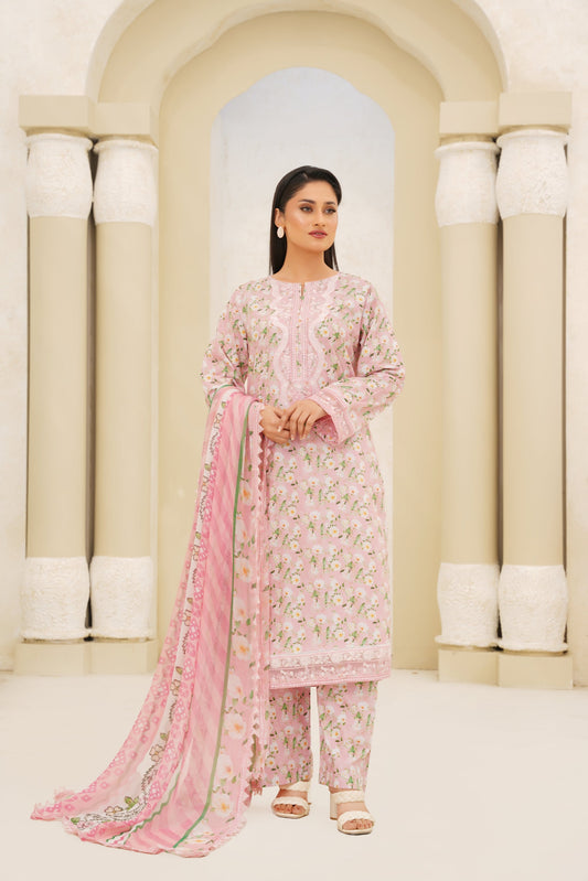 Jashn-e-Baharan J-08 | Emb & Printed