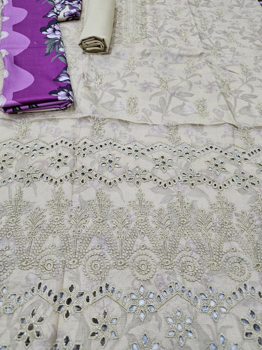 Falak by Anaya Noor Viscose bana Doria-3PC