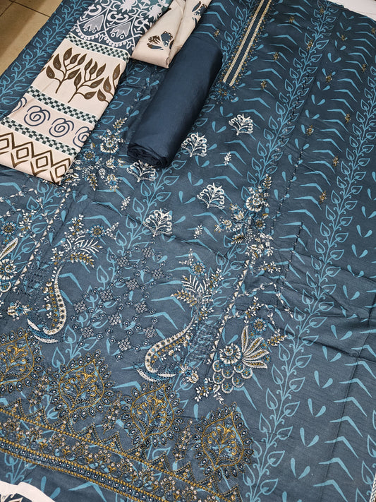 Falak by Anaya Noor Viscose bana Doria-3PC