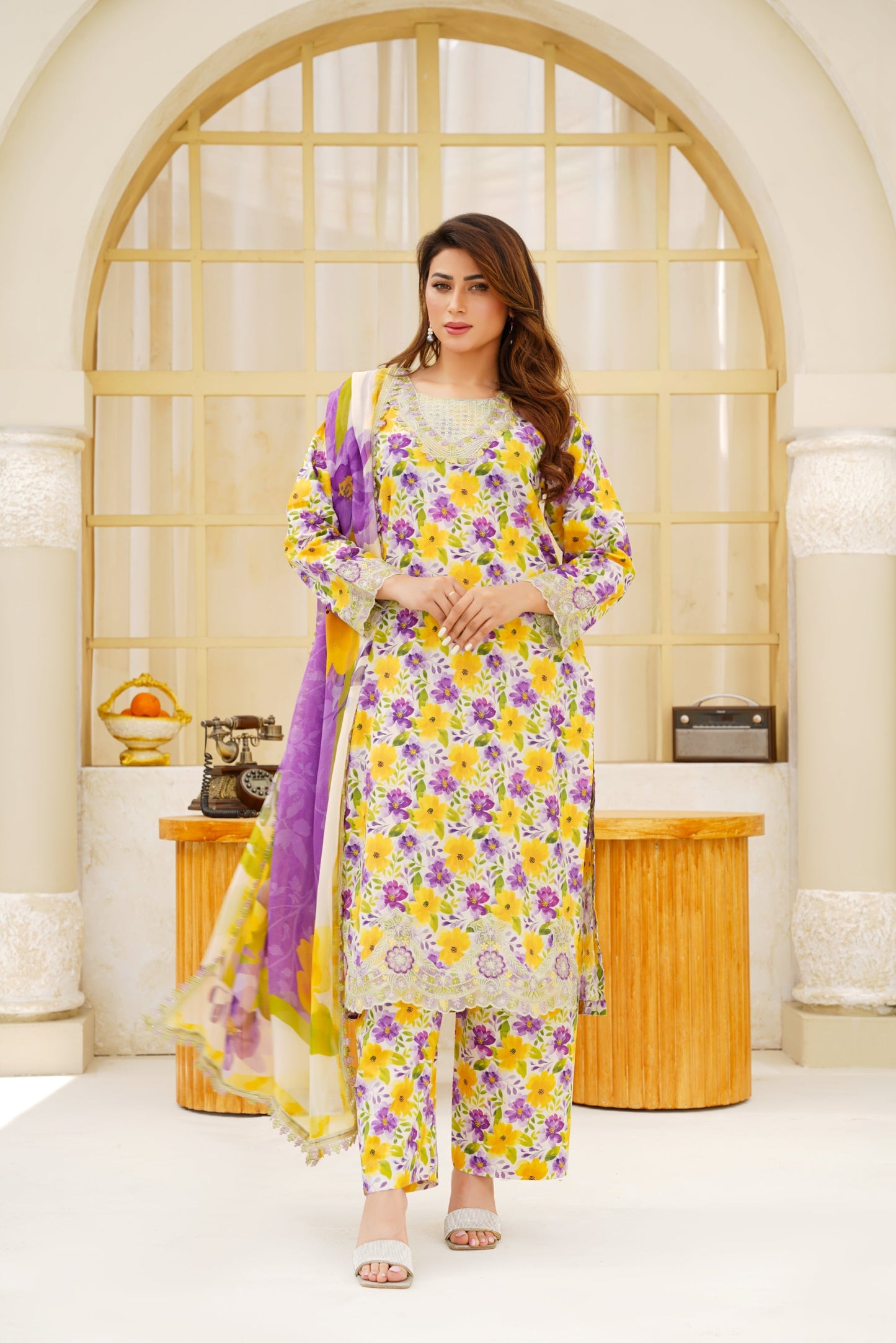 Jashn-e-Baharan J-02 | Emb & Printed