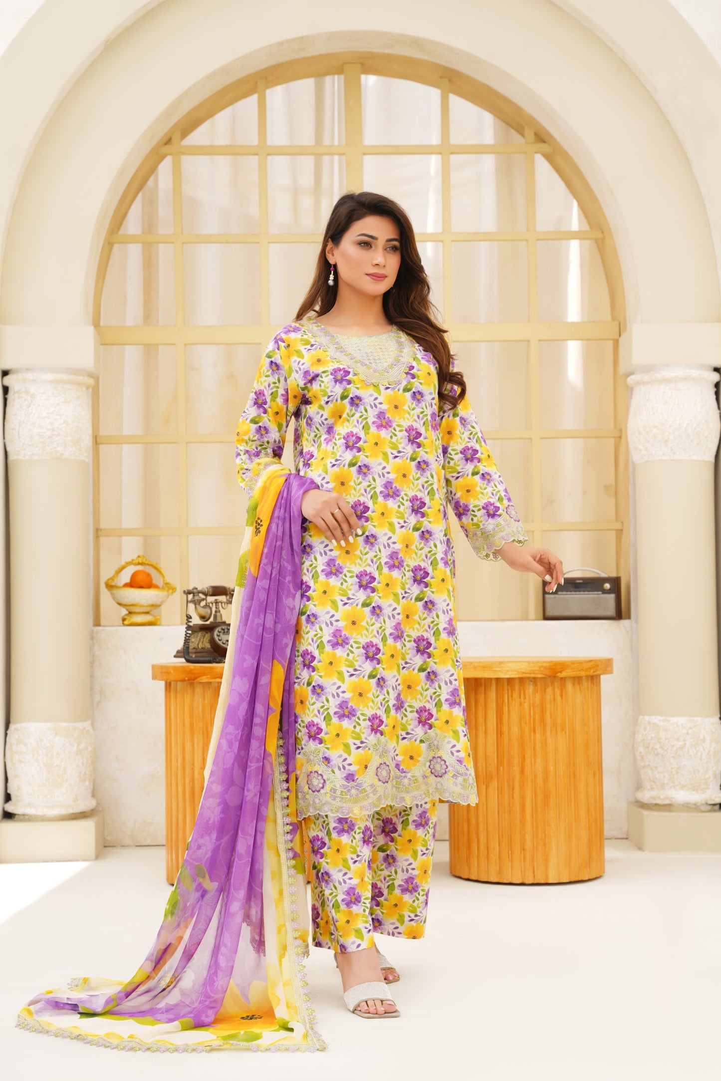 Jashn-e-Baharan J-02 | Emb & Printed