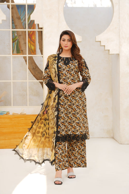 Jashn-e-Baharan J-09 | Emb & Printed
