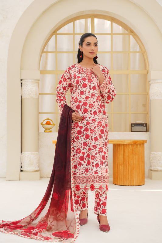 Jashn-e-Baharan J-11 | Emb & Printed