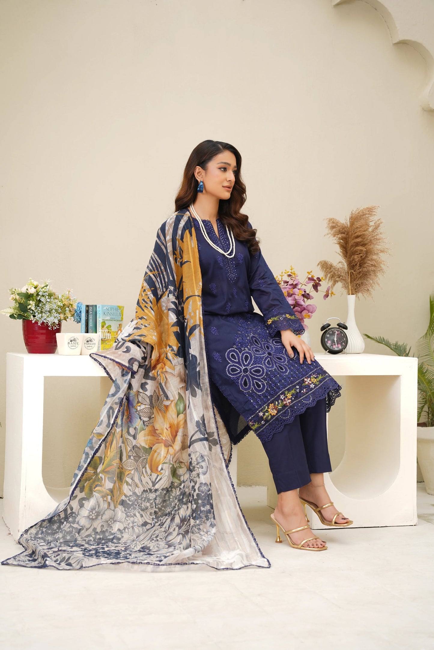 Virsa A-05 | Chikankari Lawn 3PC