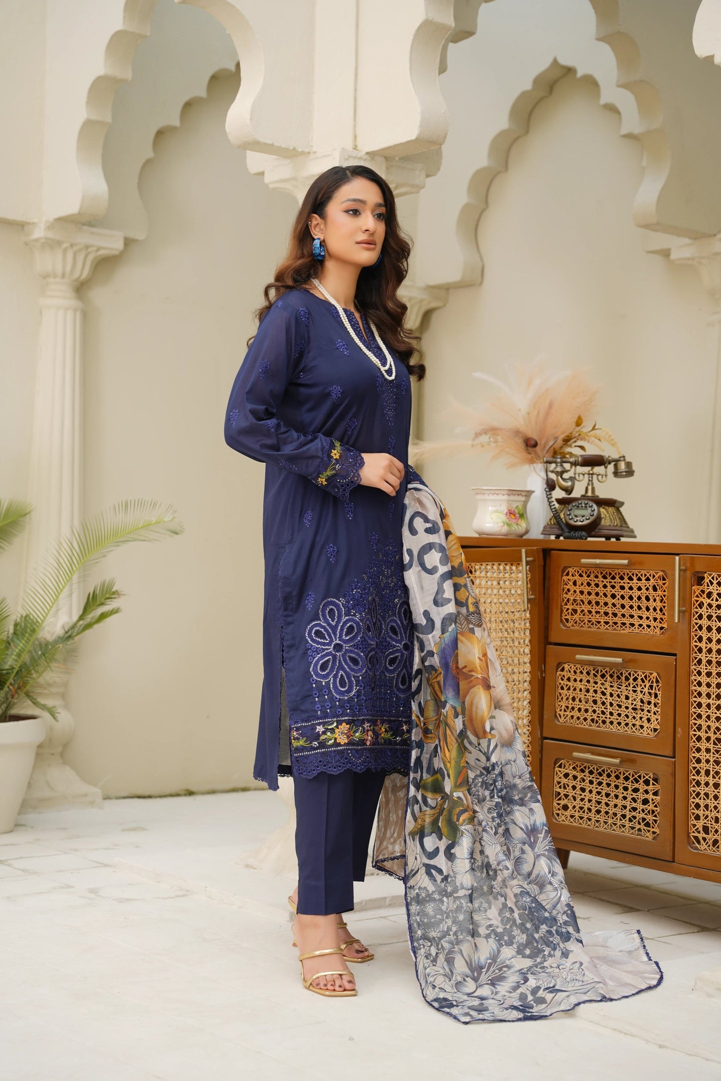 Virsa A-05 | Chikankari Lawn 3PC