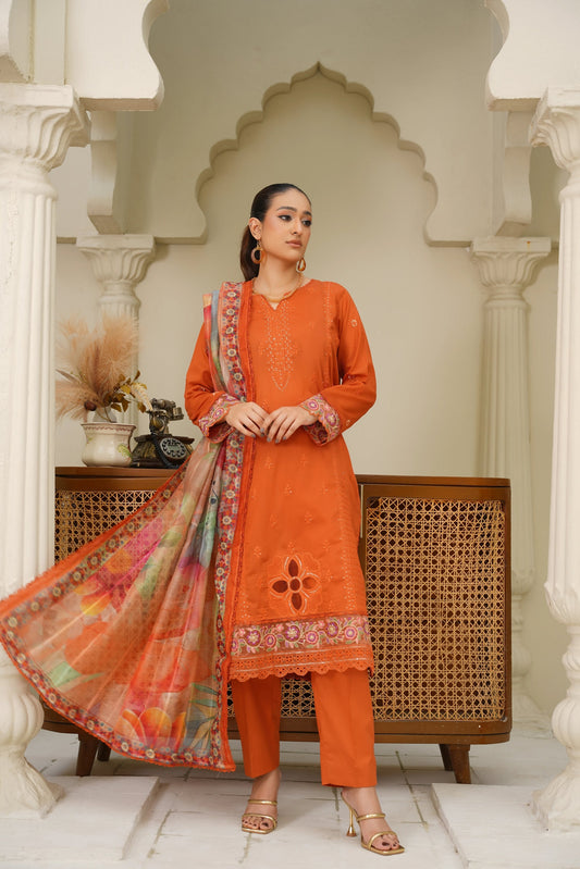 Virsa A-06 | Chikankari Lawn 3PC