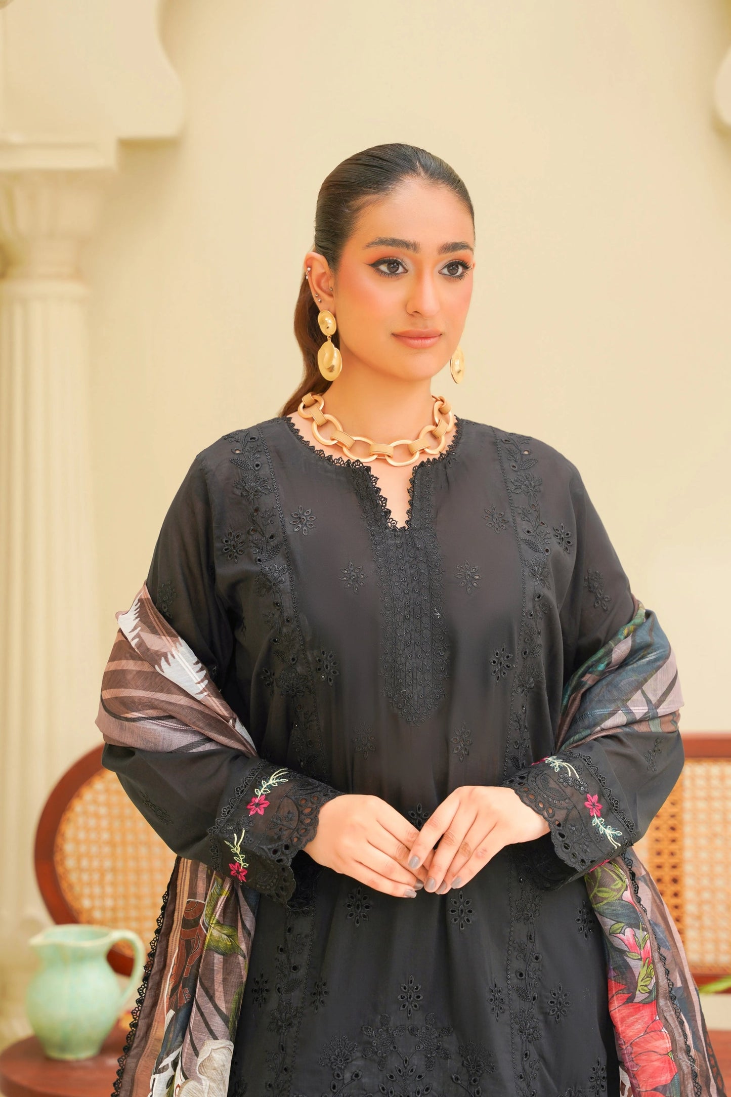 Virsa A-8 | Chikankari Lawn 3PC