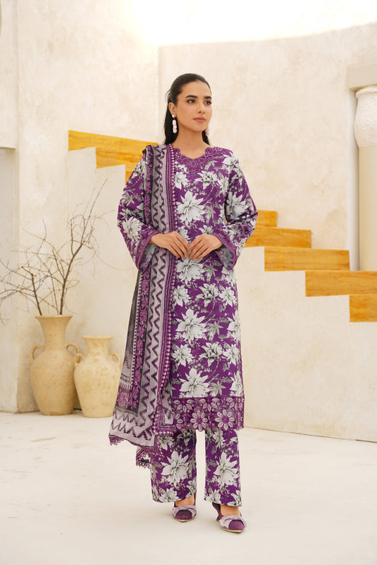 Jashn-e-Baharan J-15 | Emb & Printed
