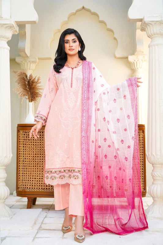 Virsa A-12 | Chikankari Lawn 3PC