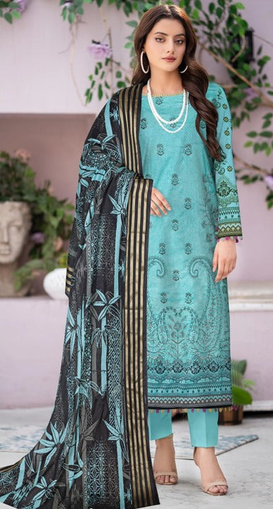 Cimrim Print Emb Lawn-3PC