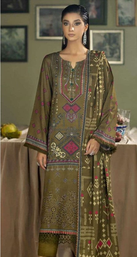 Anaya Emb Lawn-3PC